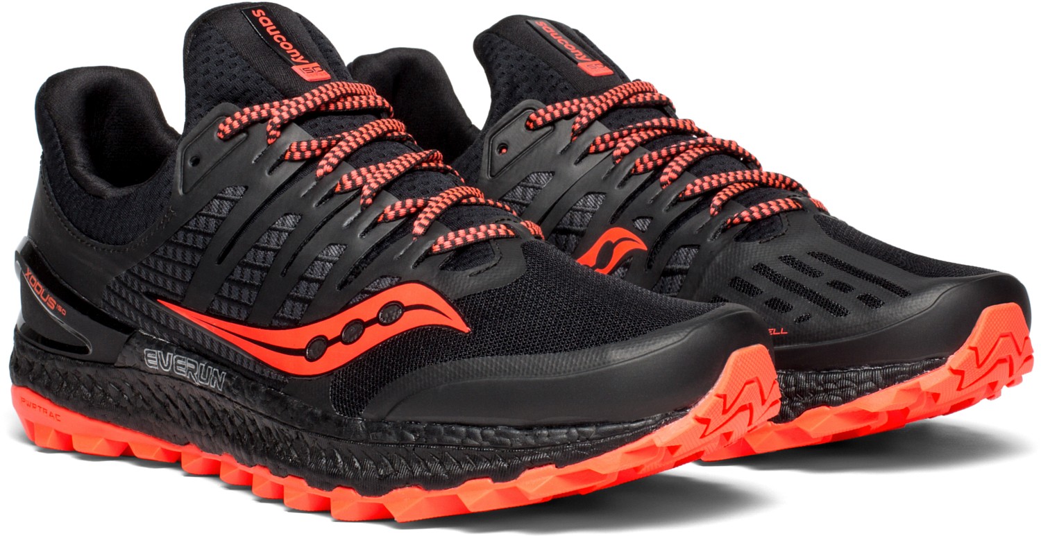 Беговые кроссовки Saucony 2018-19 XODUS ISO 3 Black / ViziRed