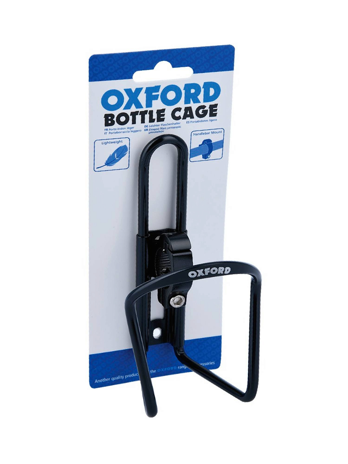 Флягодержатель Oxford Bottle Cage with Bracket Black