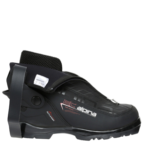Лыжные ботинки Alpina. Outlander BLACK/ORANGE/WH