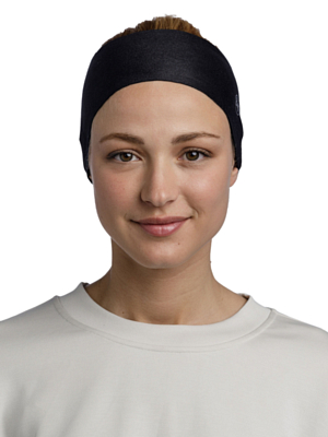 Повязка Buff Thermonet Headband Solid Black
