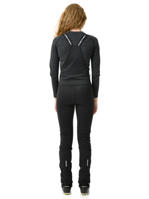 Брюки беговые FISCHER Hybrid Black