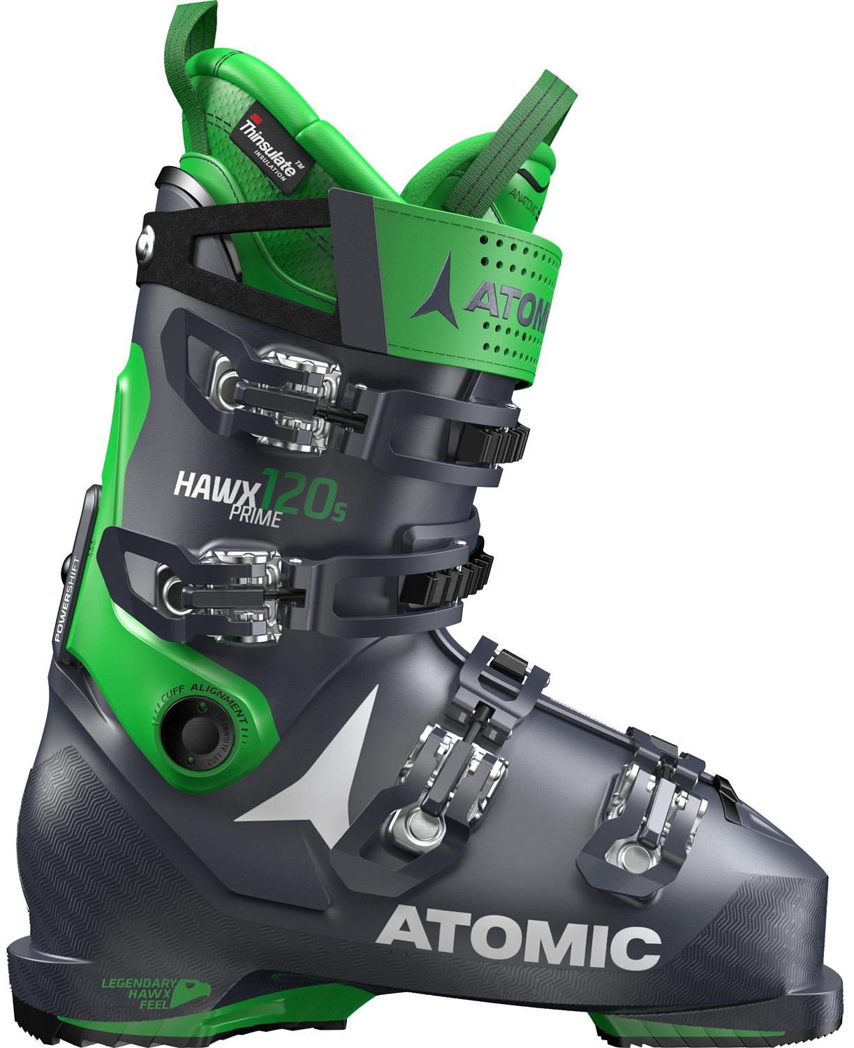 Горнолыжные ботинки ATOMIC Hawx Prime 120 Dark Blue/Green