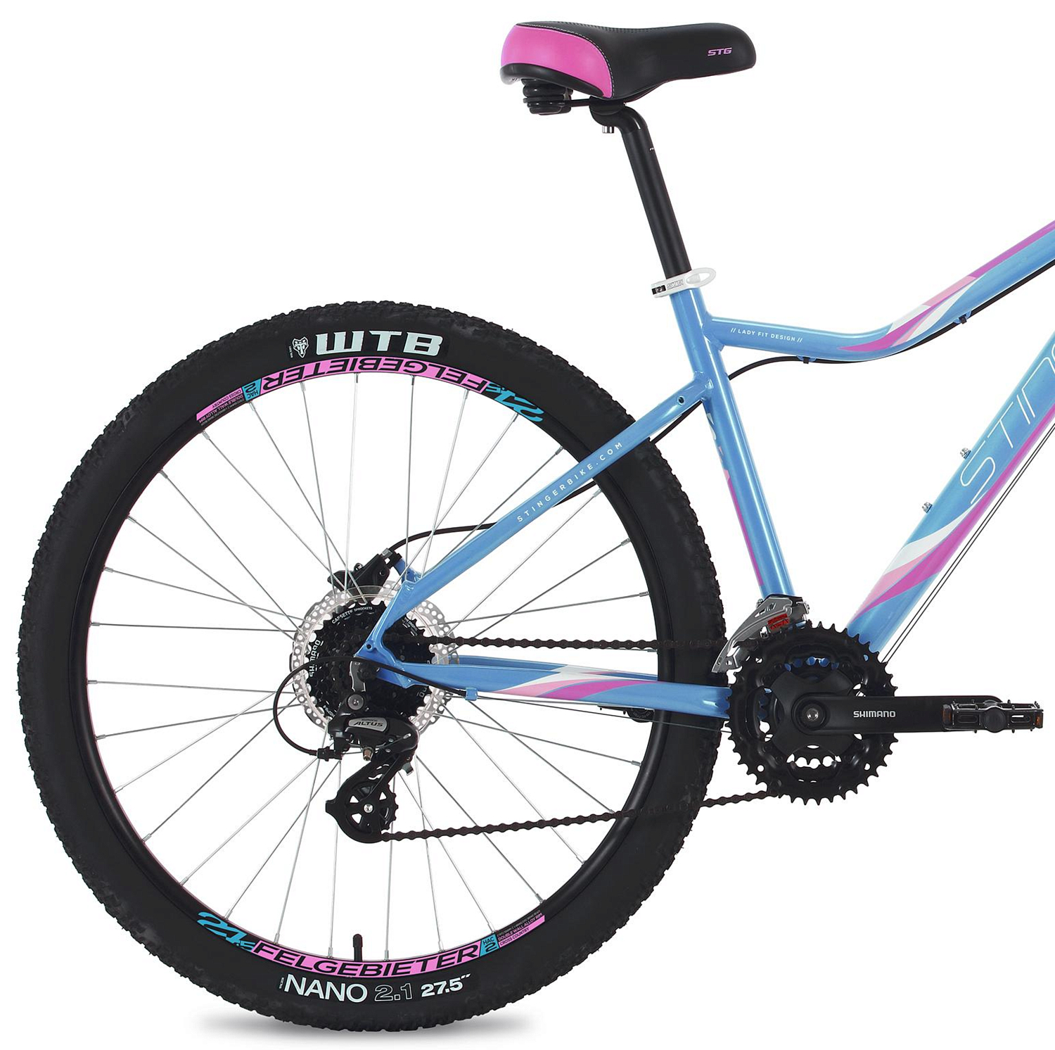 Велосипед Stinger Siena Evo 27,5 2019 синий