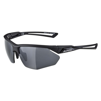 Очки солнцезащитные ALPINA Nylos HR Black Matt/Black Mirror Cat.3