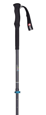 Телескопические горнолыжные палки MAJESTY Touring Ti 2P Black