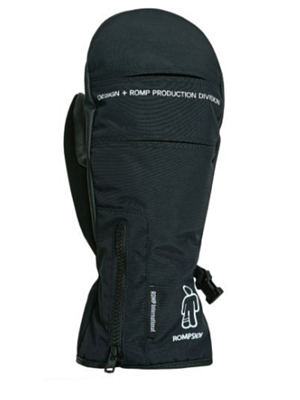 Варежки ROMP Zipper Black