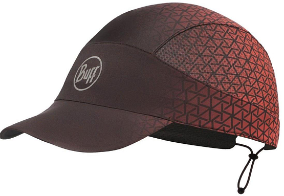 Buff PACK RUN CAP R-EQUILATERAL RED 