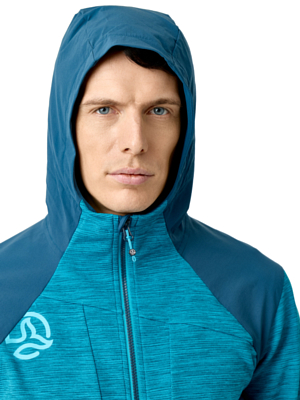 Флисовая куртка Ternua Tilek Hood Adriatic Blue