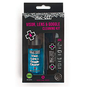 Очиститель MUC-OFF Visor, Lens & Google cleaning kit