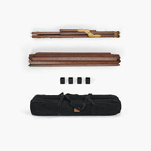 Стол Naturehike Outdoor folding egg roll table small Walnut Color