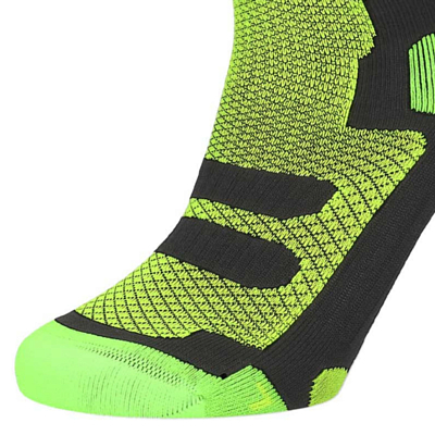 Носки LENZ Free Tour 1.0 Black/Lime