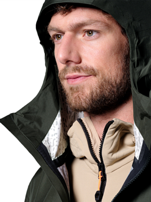 Куртка Salewa Puez Hybryd Dark Olive