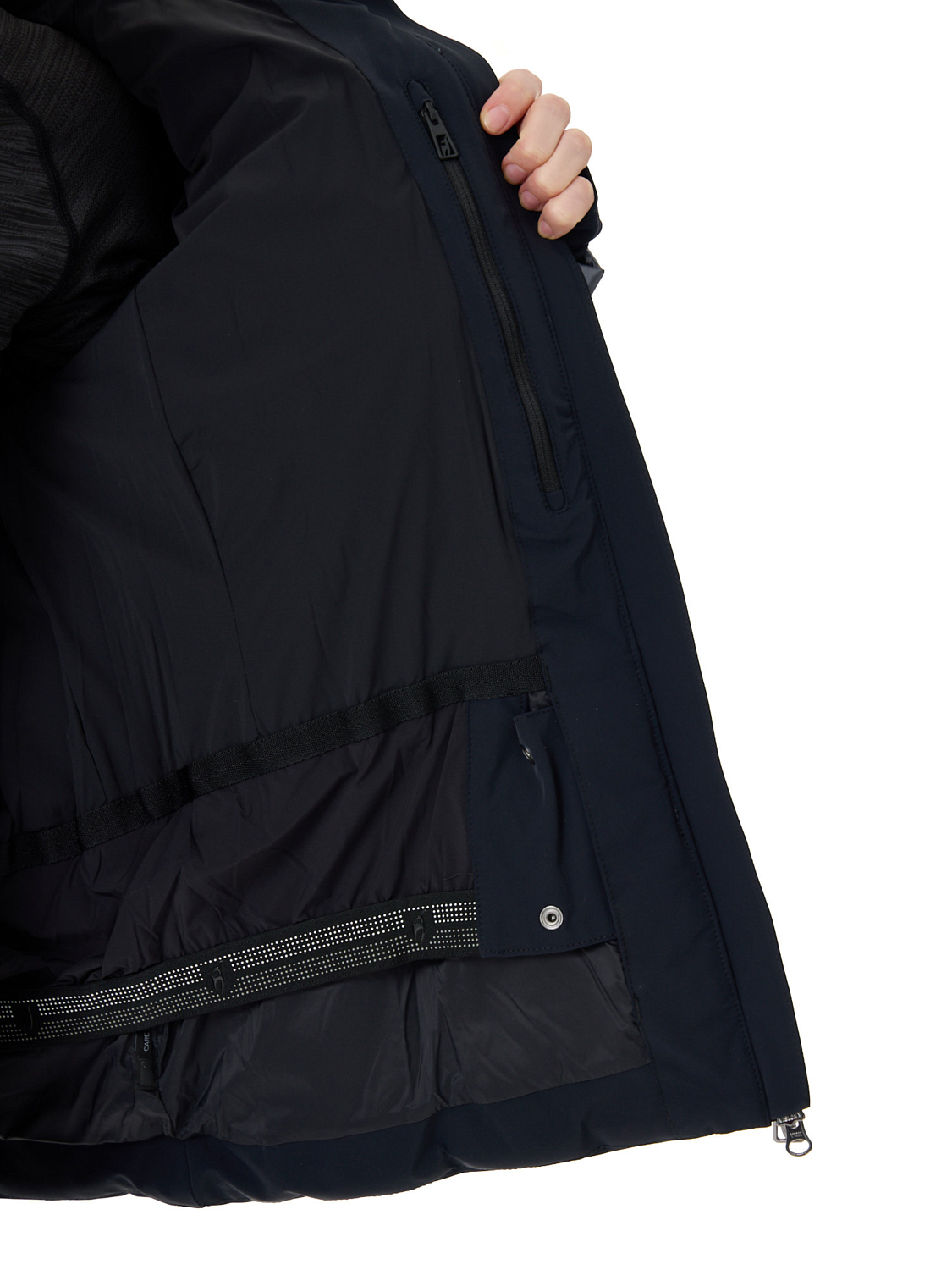 Куртка горнолыжная TONI SAILER с воротником Caytlyn Splendid + Shadowfox Snowtop Iron Gate/Black-Bright/White