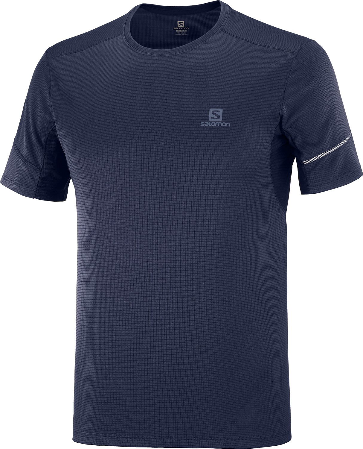 Футболка беговая SALOMON Agile Short Sleeve Tee M Night Sky