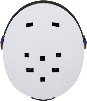 Шлем с визором ProSurf Carbon Photochromic White