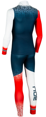 Комбинезон беговой Bjorn Daehlie Racesuit 2-Piece Oberstdorf Jr Norwegian Flag