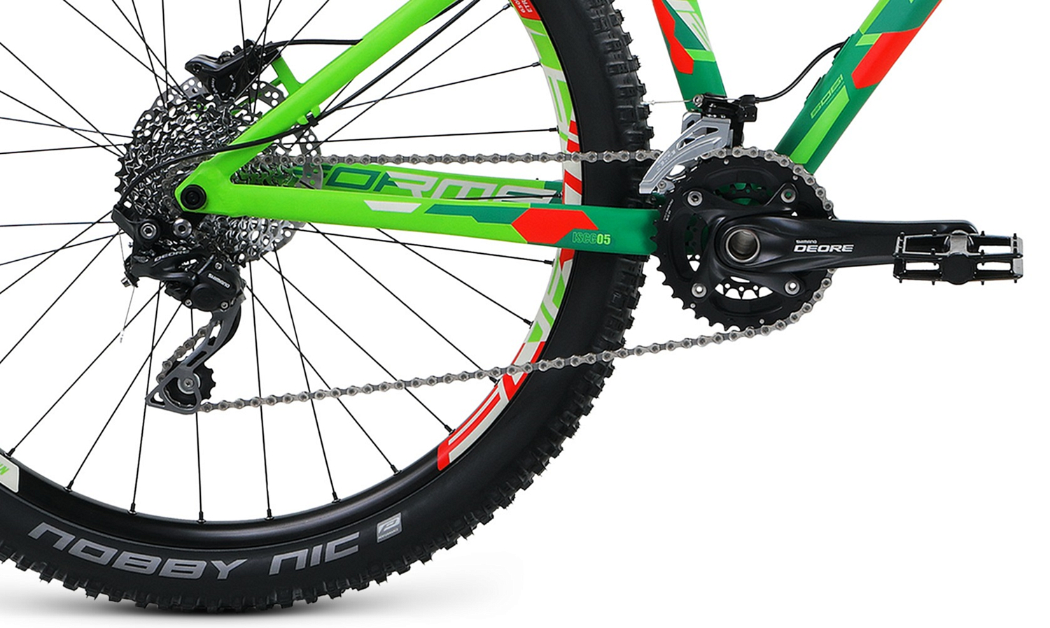 Велосипед Format 1312 2017 зеленый мат.