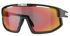 Очки солнцезащитные BLIZ Vision Matt Black/Smoke Red Mult S3