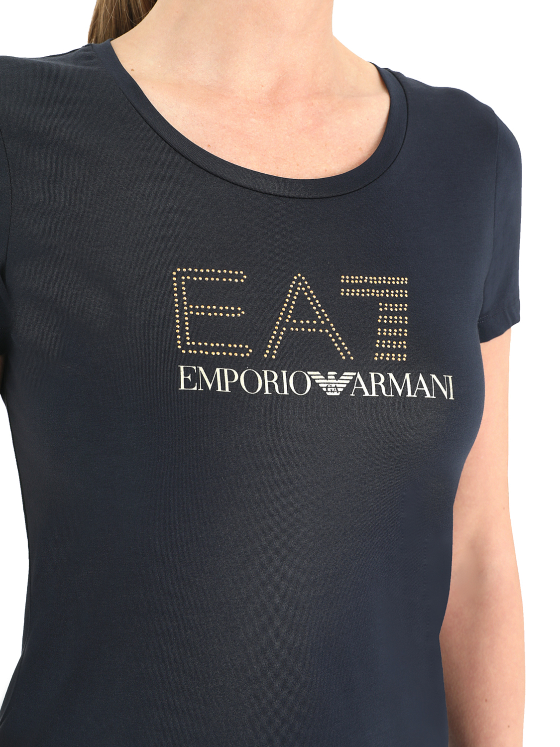 Футболка EA7 Emporio Armani T-Shirt W Navy Blue