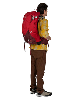 Рюкзак Osprey Stratos 34 Poinsettia Red