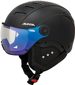 Зимний Шлем Alpina 2022-23 Jump 2.0 V Black Matt