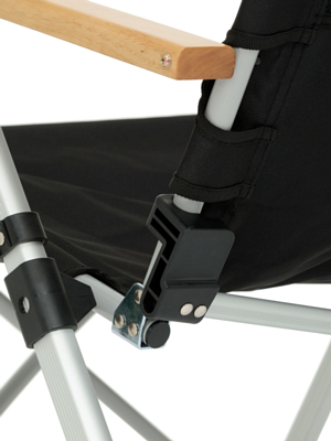 Кресло Naturehike Aluminum Alloy Folding Lying Chair Black