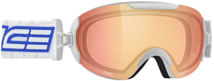 Очки горнолыжные Salice 604DARWF White Blue/Rw Clear S1