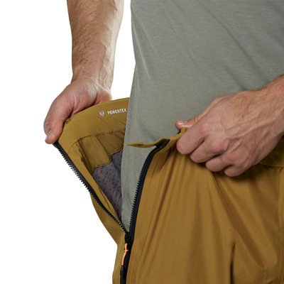 Брюки Salewa Puez Hybrid PTX Golden Brown