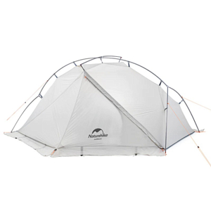 Палатка Naturehike Vik 15D Nylon Ultralight Outer Poles Tent With Snow Skirt 1 Person White