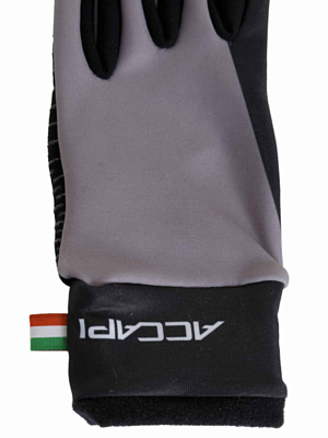 Перчатки велосипедные Accapi Cycling Gloves JR - Pistol Anthracite/Gray