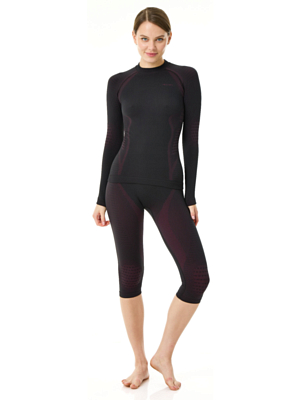 Кальсоны 3/4 Accapi Polar Bear Black/Cyclamen