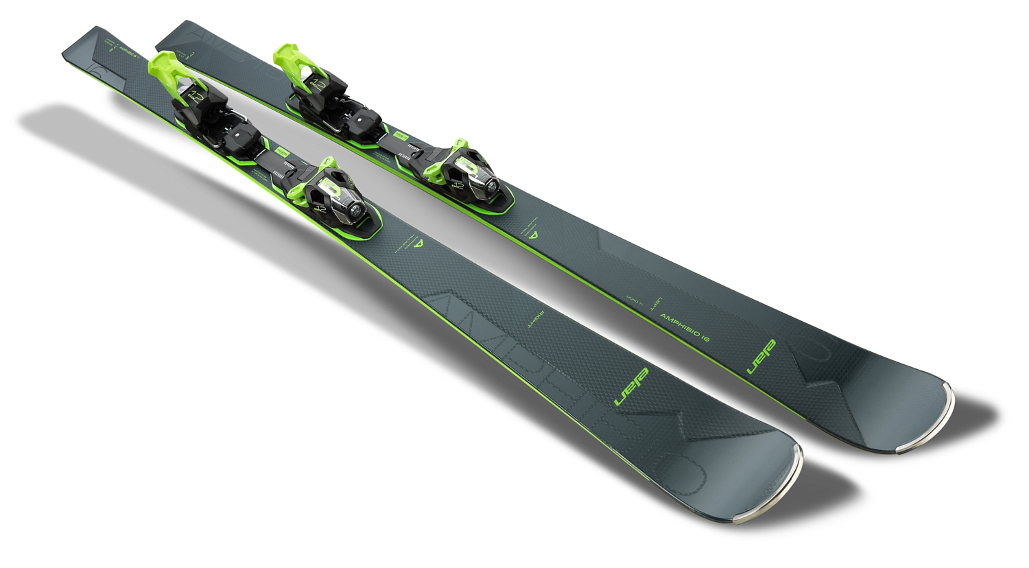 Горные лыжи с креплениями ELAN Amphibio 16Ti FusionX + EMX 12 FusionX