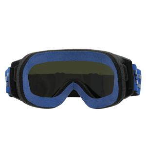 Очки горнолыжные Salice 105DAQF Black -Blue/Daq S4