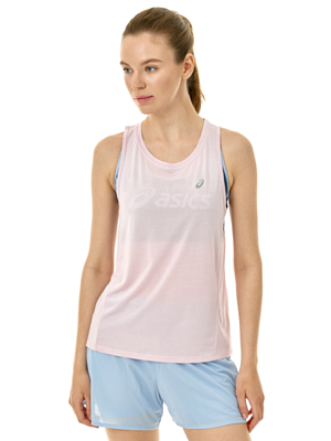 Майка беговая Asics Race Barely Rose
