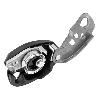 Страховочно-спусковое устройство PETZL Neox Gray