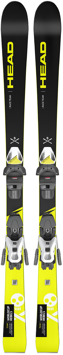 Горные лыжи с креплениями HEAD 2021-22 WC iRace Team SW JRS+JRS 7.5 GW CA BRAKE 78 [H] Black/Neon Yellow