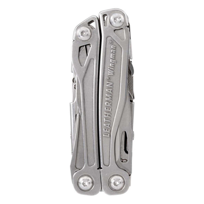 Мультиинструмент Leatherman Wingman 14 инстр, чехол нейлон Стальной