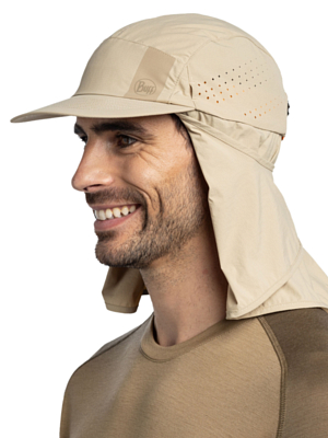 Кепка Buff Desert Cap Solid Birch Grey