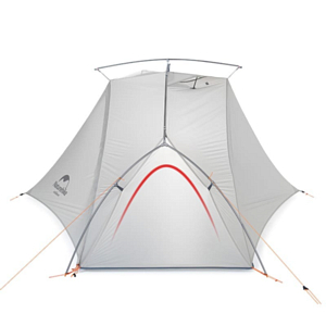 Палатка Naturehike Vik 15D Nylon Ultralight Outer Poles Tent With Snow Skirt 1 Person White