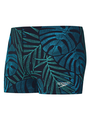 Плавки Speedo Beachstar Print Square Leg Black
