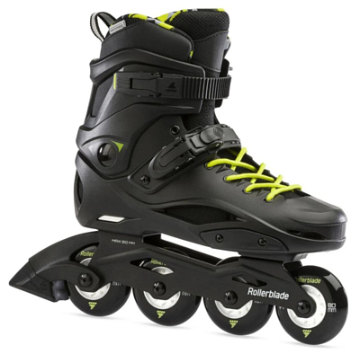 Роликовые коньки Rollerblade RB Cruiser Black/Neon Yellow
