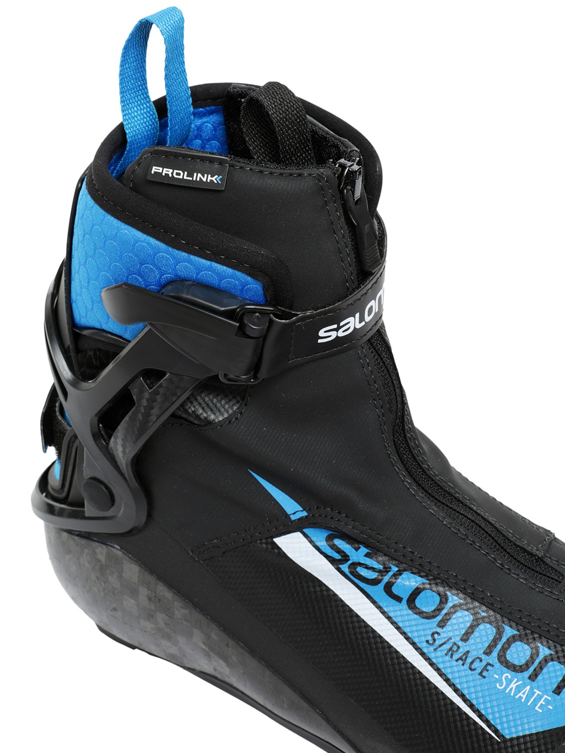 Лыжные ботинки SALOMON S/RACE SKATE PROLINK Black/Blue