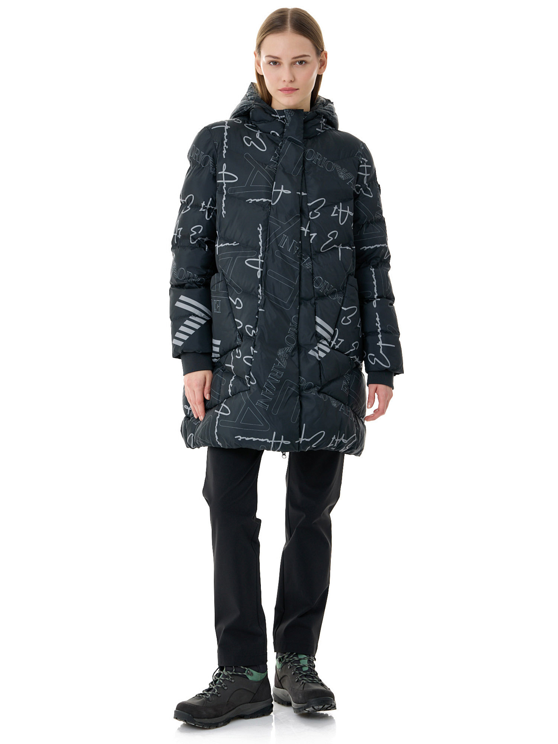 Куртка EA7 Emporio Armani Mountain Winter W Extra Padded Monogram Black