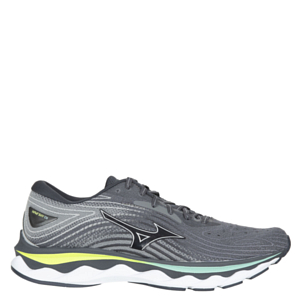 Беговые кроссовки Mizuno Wave Sky 6 QShade/Silver/NeoLime