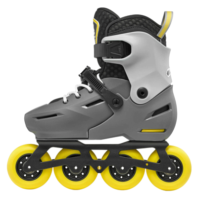 Роликовые коньки Rollerblade Apex Charcoal/Yellow