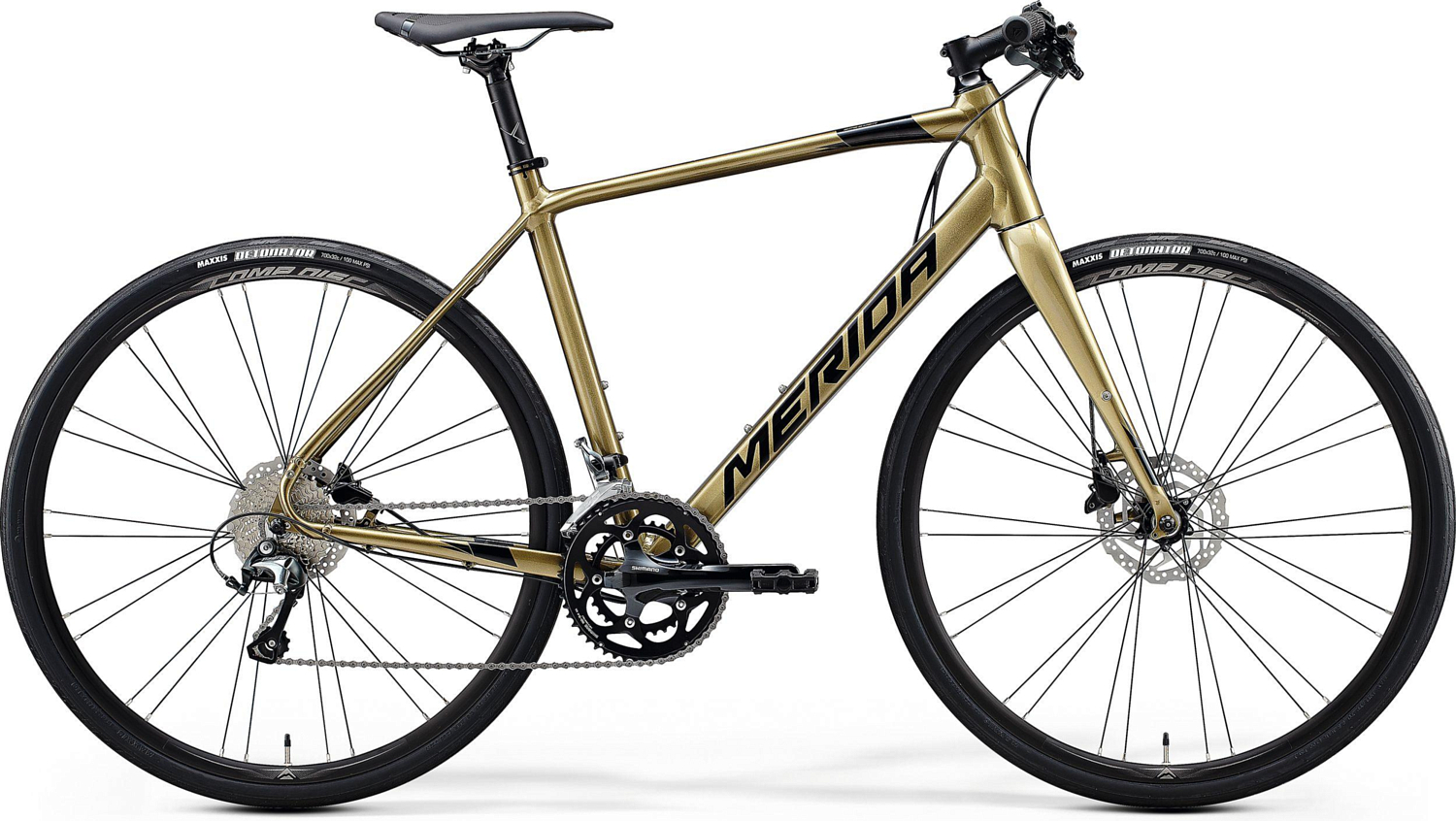 Велосипед MERIDA Speeder 300 2020 Shiny Gold/Black