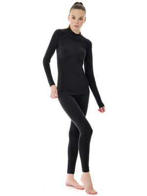 Футболка с длинным рукавом Accapi Ergowool Iron/Black