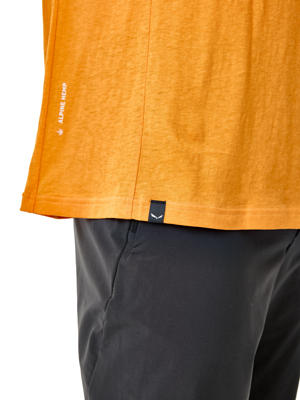 Футболка Salewa Agner Hemp/Dst Turmeric