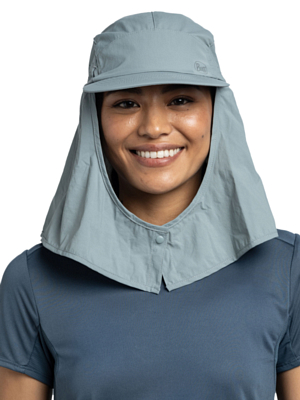 Кепка Buff Desert Cap Solid Flint