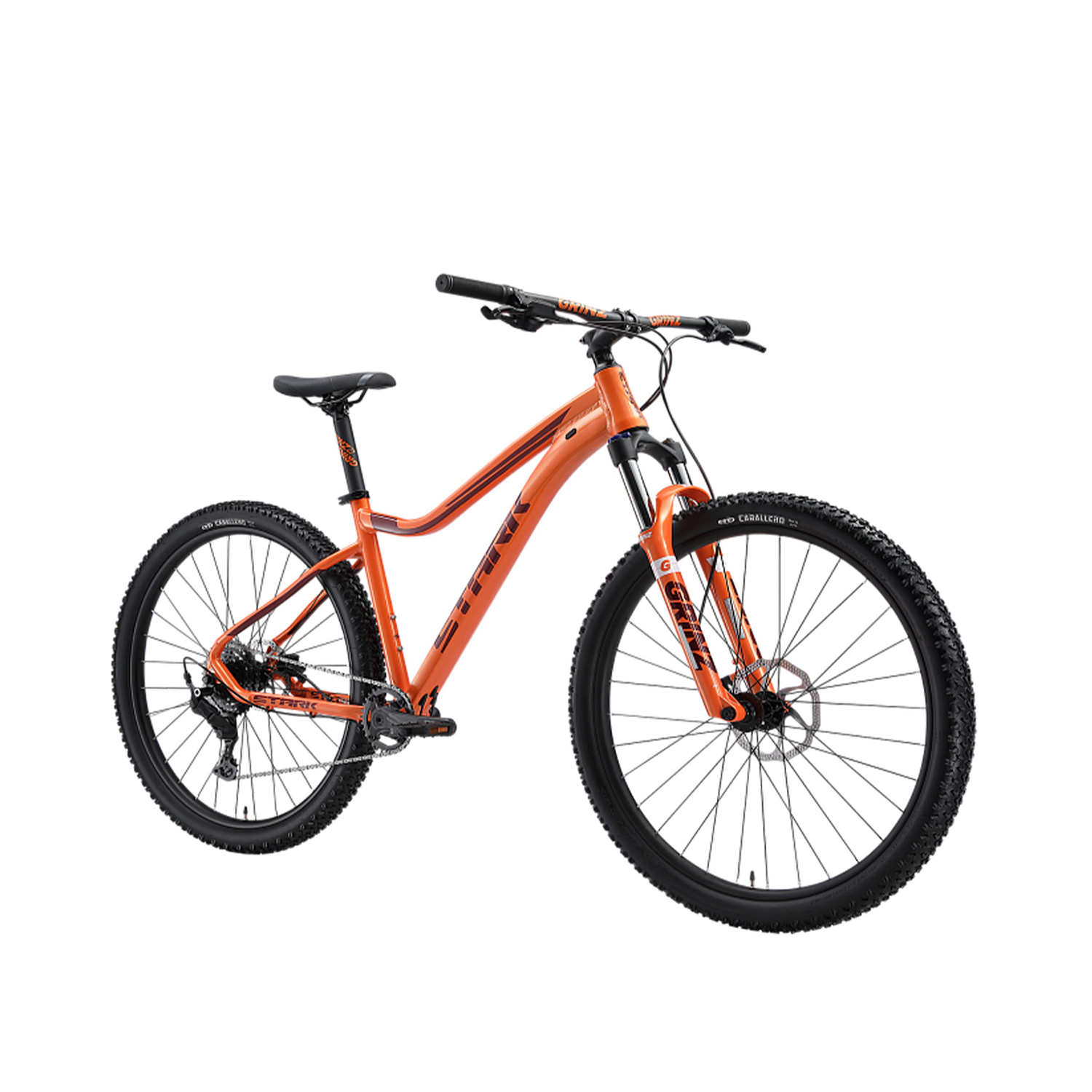 Велосипед Stark Tactic 29.4 HD 2024 Оранжевый Металлик/Темно-Красный Металлик